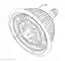 Fig. 01 - LED light re-direction accessory