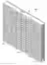 Fig. 01 - Wind driven rain performance, FEMA impact-rated louver