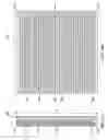 Fig. 06 - Wind driven rain performance, FEMA impact-rated louver