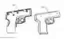Fig. 01 - Direct magnetic firearm holster