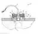 Fig. 01 - Hull-fitted electronic device for a vessel