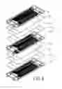 Fig. 09 - Bipolar plate structure having optimized gas flow channels