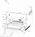 Fig. 01 - Apparatus and system for an oven support structure and air filtration assembly