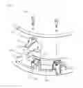 Fig. 12 - SHOCK-ABSORPTION TYPE MOWER SAFETY BLADE UNIT HAVING PROTECTOR MOUNTED THEREON