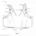 Fig. 02 - Brassiere having reduced seams in the back and method of making