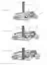 Fig. 52 - Applicator instruments with reconfigurable handles for dispensing surgical fasteners