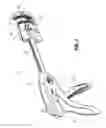 Fig. 03 - Surgical stapling instrument with curved end effector