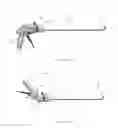 Fig. 40 - Applicator instruments having articulating shafts for dispensing surgical fasteners