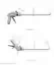 Fig. 40 - Applicator instruments having surgical fastener insertion tools for dispensing surgical fasteners