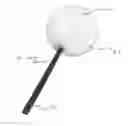 Fig. 01 - Alternative use for hydrogel intrasaccular occlusion device with telescoping central support element