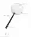 Fig. 02 - Alternative use for hydrogel intrasaccular occlusion device with telescoping central support element