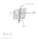 Fig. 09 - Alternative use for hydrogel intrasaccular occlusion device with telescoping central support element