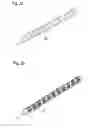 Fig. 15 - Device for bracing vertebrae of the human spinal column