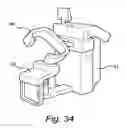 Fig. 28 - Implant device and system for ablation of a vessel's wall from the inside