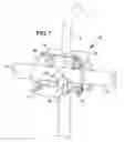 Fig. 06 - Electronic device mount for releasably attaching to equipment in a hospital room