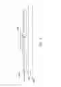 Fig. 08 - Electrode arrays and their lead for use in biological implants