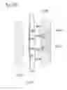 Fig. 22 - Apparatus and method of forming connectors brackets for irrigation laterals along an already made lay-flat pipe