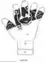 Fig. 06 - Method of laminating a performance-enhancing layer to a seamless three dimensional glove