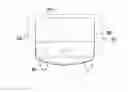 Fig. 01 - Dual configuration headrest system