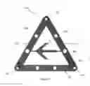 Fig. 06 - FOLDABLE WARNING TRIANGLE ASSEMBLY