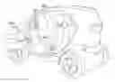 Fig. 01 - Large mirror inside an autonomous vehicle