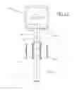 Fig. 13 - Zip line rail system