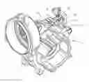 Fig. 01 - Gearbox assembly for an electric power steering assembly