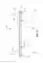 Fig. 04 - Structure and assembly for recessed deck portion in pontoon boat