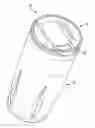 Fig. 01 - LID WITH REMOVABLE BOTTLE OPENER AND BEVERAGE CONTAINER INCLUDING THE LID