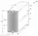 Fig. 01 - Package comprising a stack of absorbent tissue paper material and a packaging