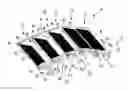 Fig. 01 - Tread element for people conveyor comprising a cantilever arm