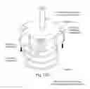 Fig. 23 - Ground mounting assembly