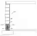 Fig. 01 - Concrete wall stabilizing apparatus and method