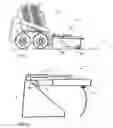 Fig. 02 - Simplified bucket articulated rake attachment
