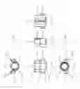 Fig. 09 - Pullout faucet with mounting system
