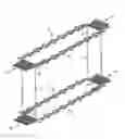 Fig. 01 - Variable shape frame and variable shape three-dimensional structure