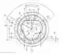 Fig. 01 - Bearing bushing with radial depressions and plateau surfaces