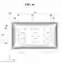 Fig. 49 - Display device having reflecting sheet with plurality of dot areas reducing reflectivity of the reflecting sheet