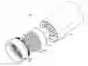 Fig. 01 - ADJUSTABLE WALL WASHING ILLUMINATION ASSEMBLY