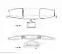 Fig. 09 - Exterior lamp mounting adaptor