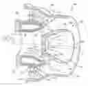 Fig. 01 - Gas turbine engine combustor main mixer with vane supported centerbody
