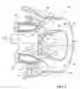 Fig. 06 - Gas turbine engine combustor main mixer with vane supported centerbody
