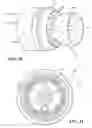 Fig. 09 - Gas turbine engine combustor main mixer with vane supported centerbody