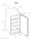 Fig. 02 - Refrigeration device comprising a transport securing element