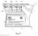 Fig. 06 - Image forming apparatus projecting information onto inner surface of open cover
