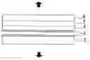 Fig. 01 - Method of separating the main part of a semiconductor substrate from the functional layer built on it