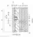 Fig. 20 - Semiconductor device with transistor in semiconductor substrate and insulated contact plug extending through the substrate