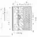 Fig. 35 - Semiconductor device with transistor in semiconductor substrate and insulated contact plug extending through the substrate