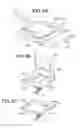 Fig. 07 - Detachable structure of battery to be attached to case, and electronic device