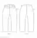 Fig. 12 - Garment with localized circulation boosting feature